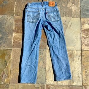 Levi's Light Blue Straight Jeans